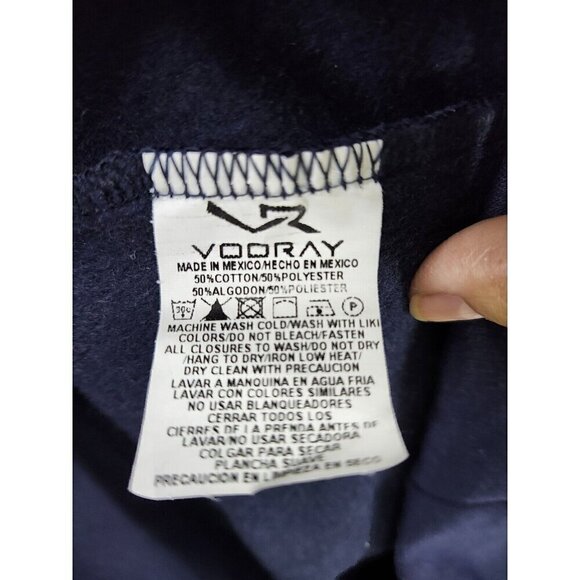Vooray Live Ride Play Sweatshirt Navy Large - Picture 5 of 8
